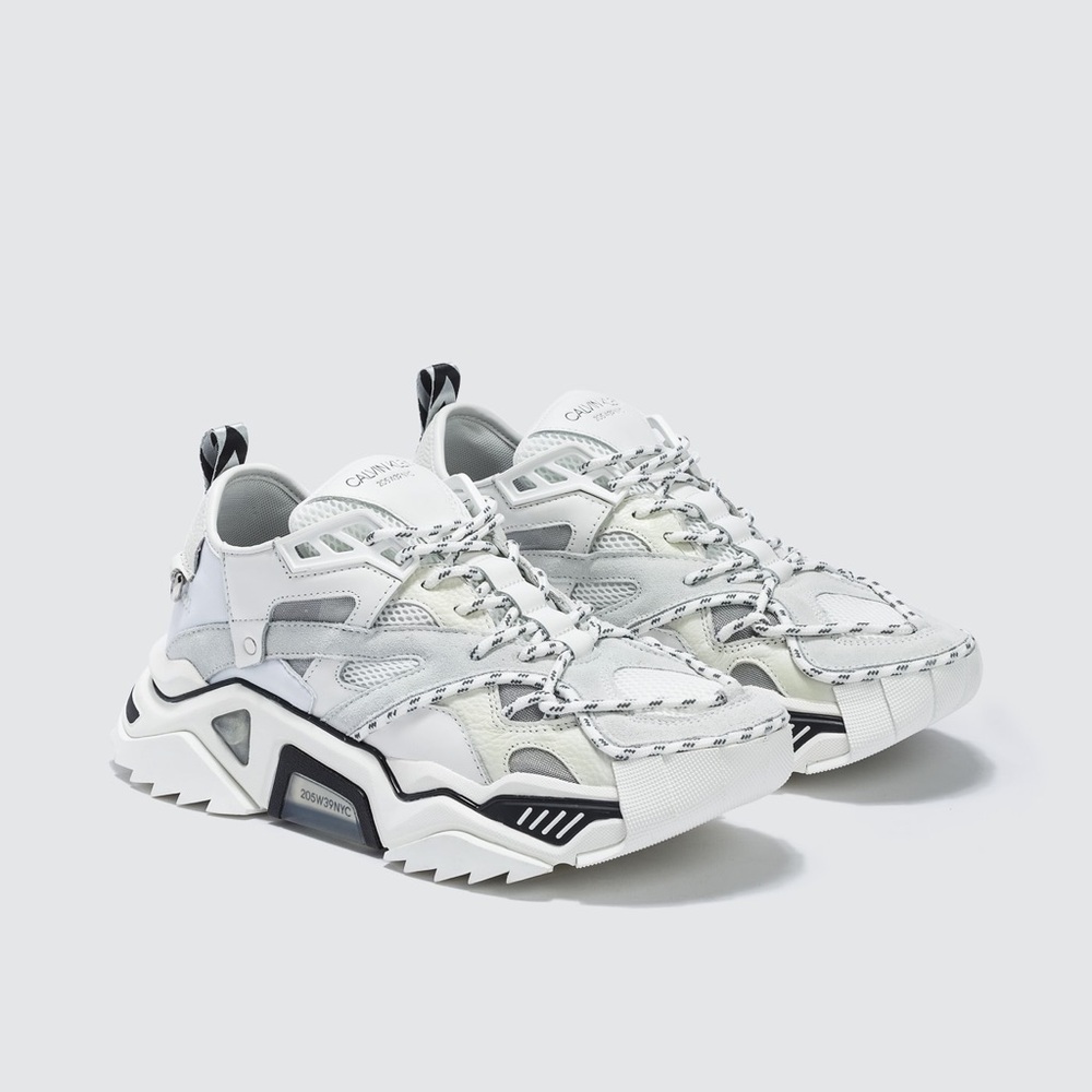 Calvin Klein 205W39NYC Strike 205 in White and Grey designed by Raf Simons US5